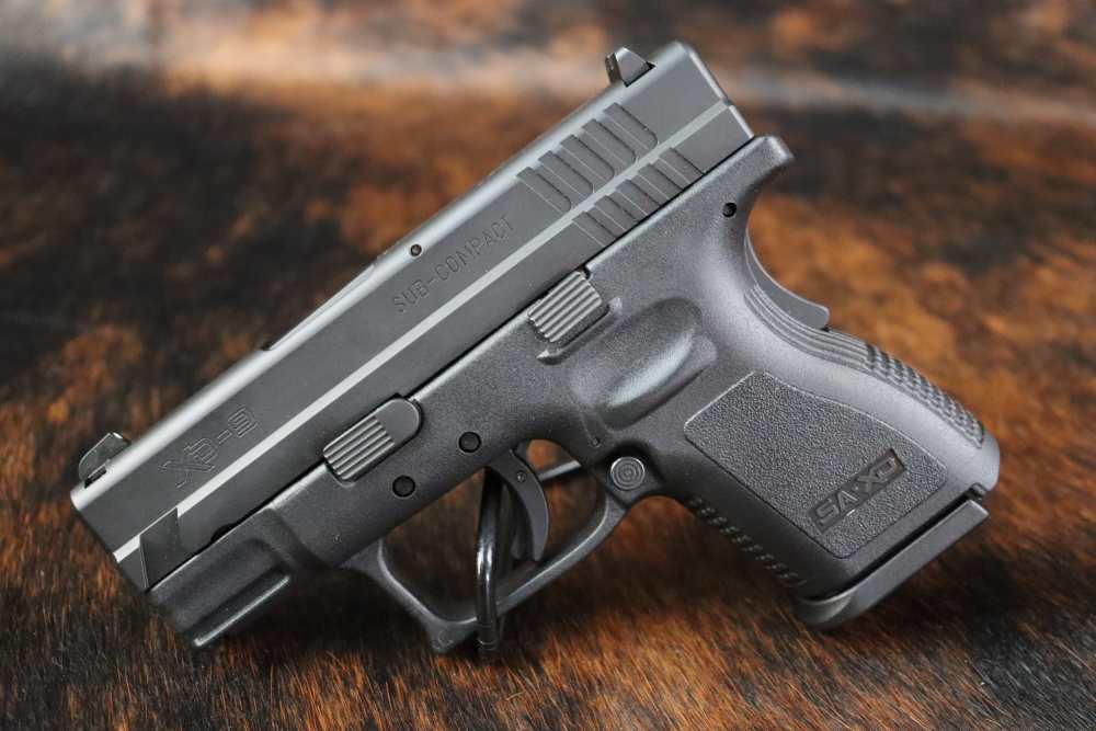 Springfield XD9 Sub-Compact 9mm Semi Auto Pistol w/Box + Extra Mag-img-1