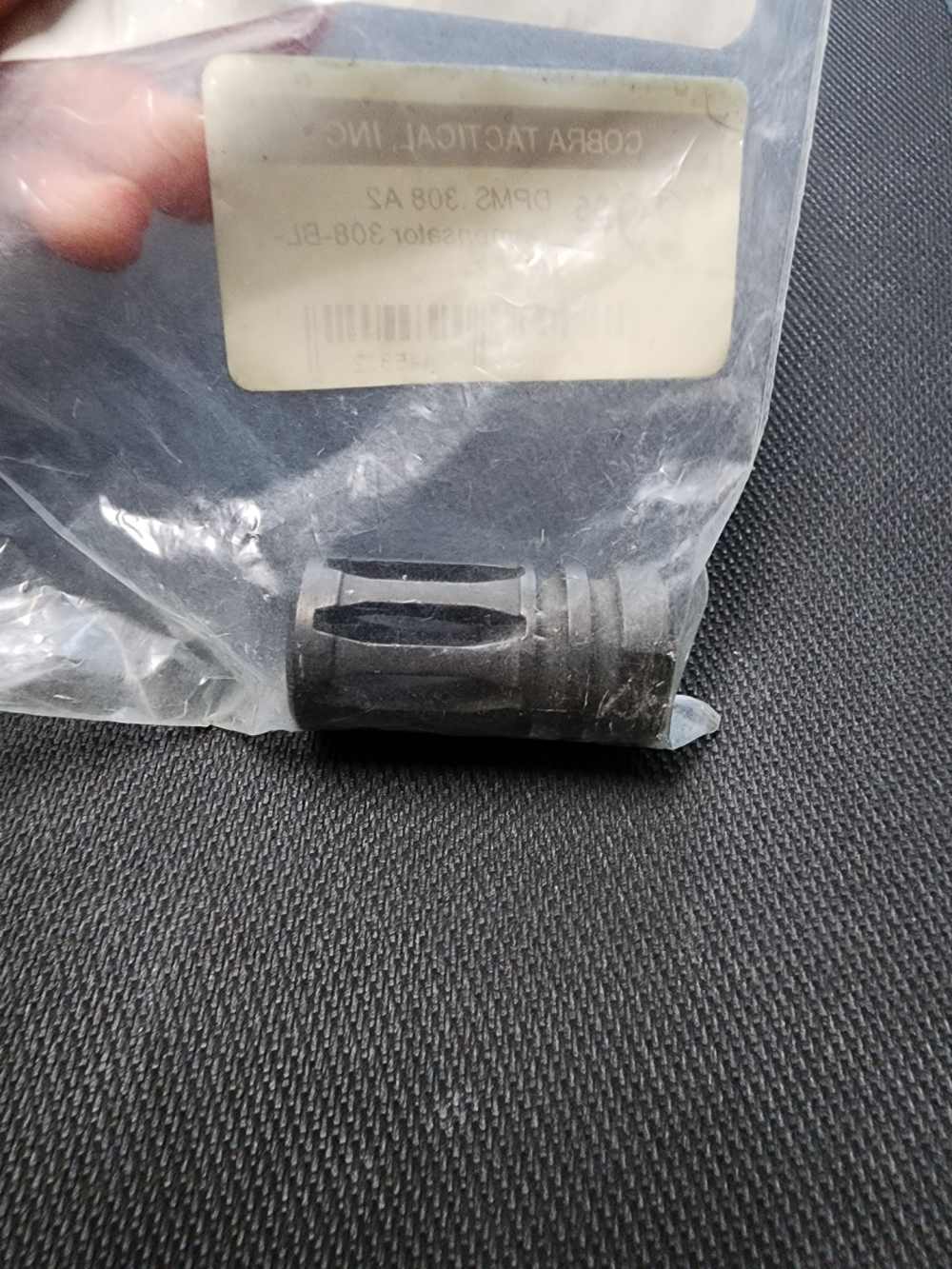 New, Old Stock DPMS Brand .308 A2 Compensator (Color Black)-img-0