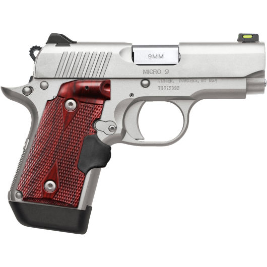 3700482 Kimber Micro 9 Stainless 9mm Luger 3.1" Satin Silver-img-0