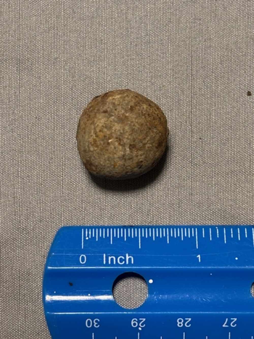 8 PIECES DIFFERENT SIZE GRAPESHOT INERT CANNON BALL ALL FROM PENNSYLVANIA -img-8