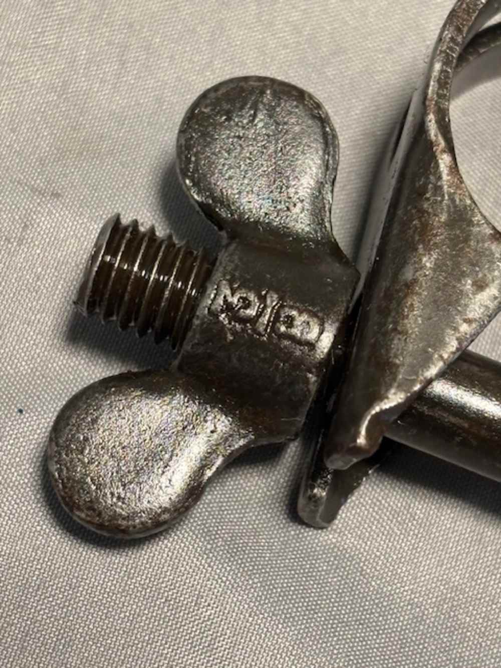 EXC USGI BROWNING 1919 A6 STOCK CLAMP WW2 MG MACHINE GUN .30 .30-'06-img-5