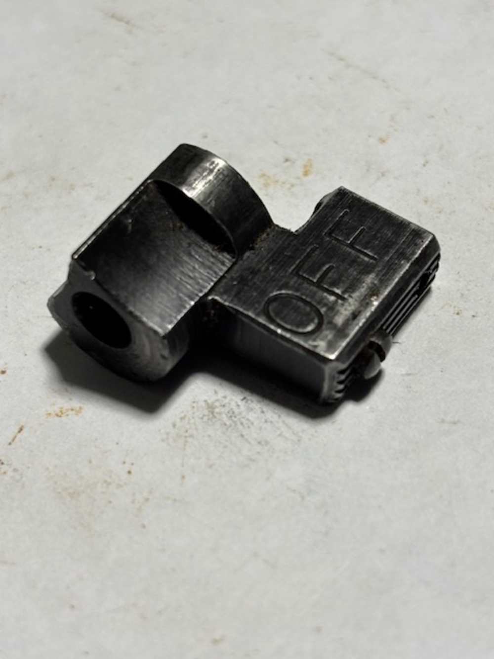 SMITH CORONA 03A3 MAGAZINE CUT OFF / BOLT STOP W SCREW 1903 WW2 -img-4