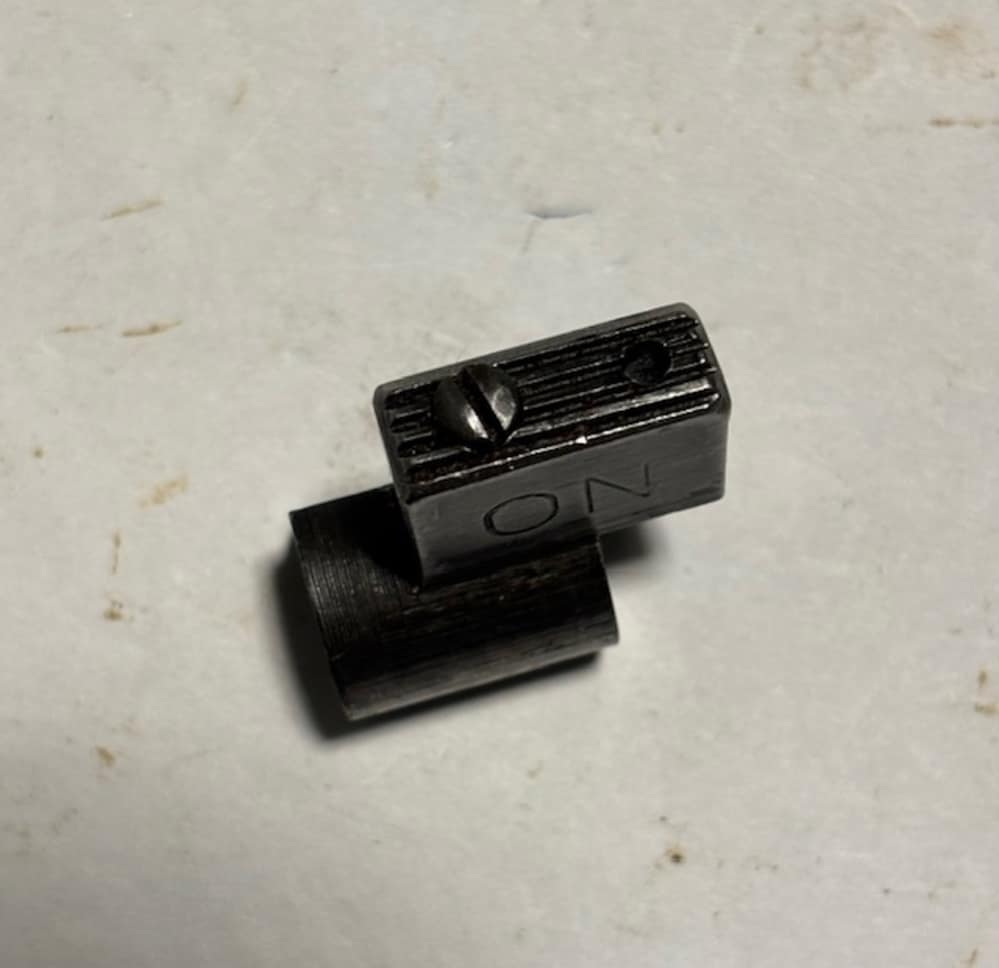 SMITH CORONA 03A3 MAGAZINE CUT OFF / BOLT STOP W SCREW 1903 WW2 -img-10