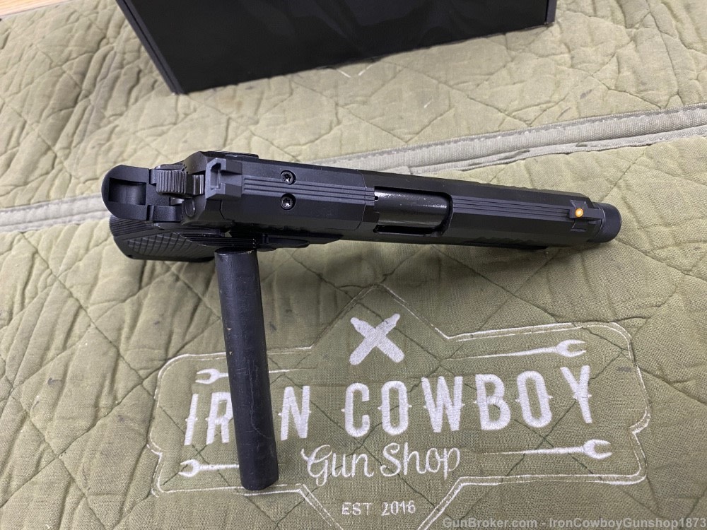 JACOB GREY TWC BLACK DS 1911 9mm 4.25" THREADED BARREL OPTICS READY 2011 -img-3