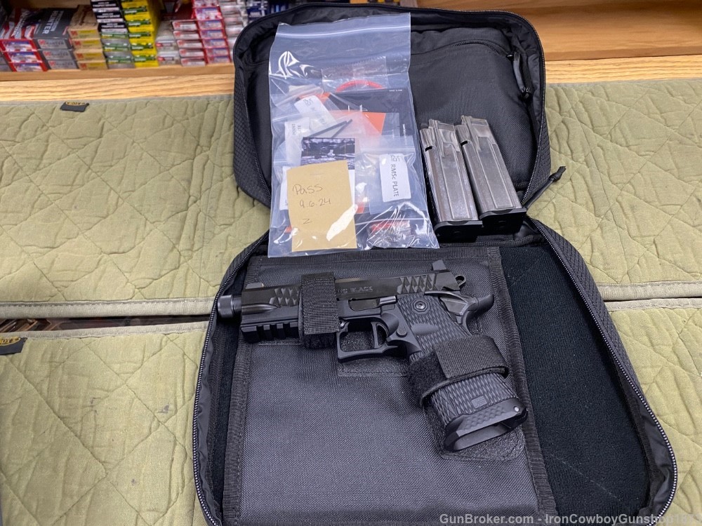 JACOB GREY TWC BLACK DS 1911 9mm 4.25" THREADED BARREL OPTICS READY 2011 -img-5