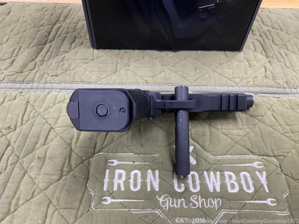 JACOB GREY TWC BLACK DS 1911 9mm 4.25" THREADED BARREL OPTICS READY 2011 -img-4