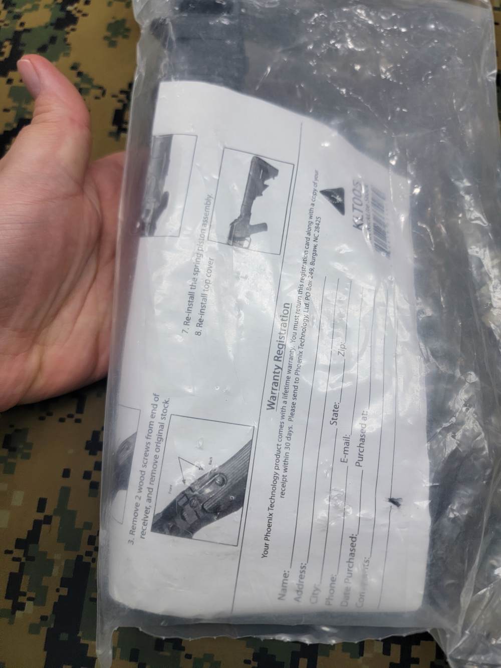 Phoenic tech Ak47 collapsible stock recoil reduced-img-4