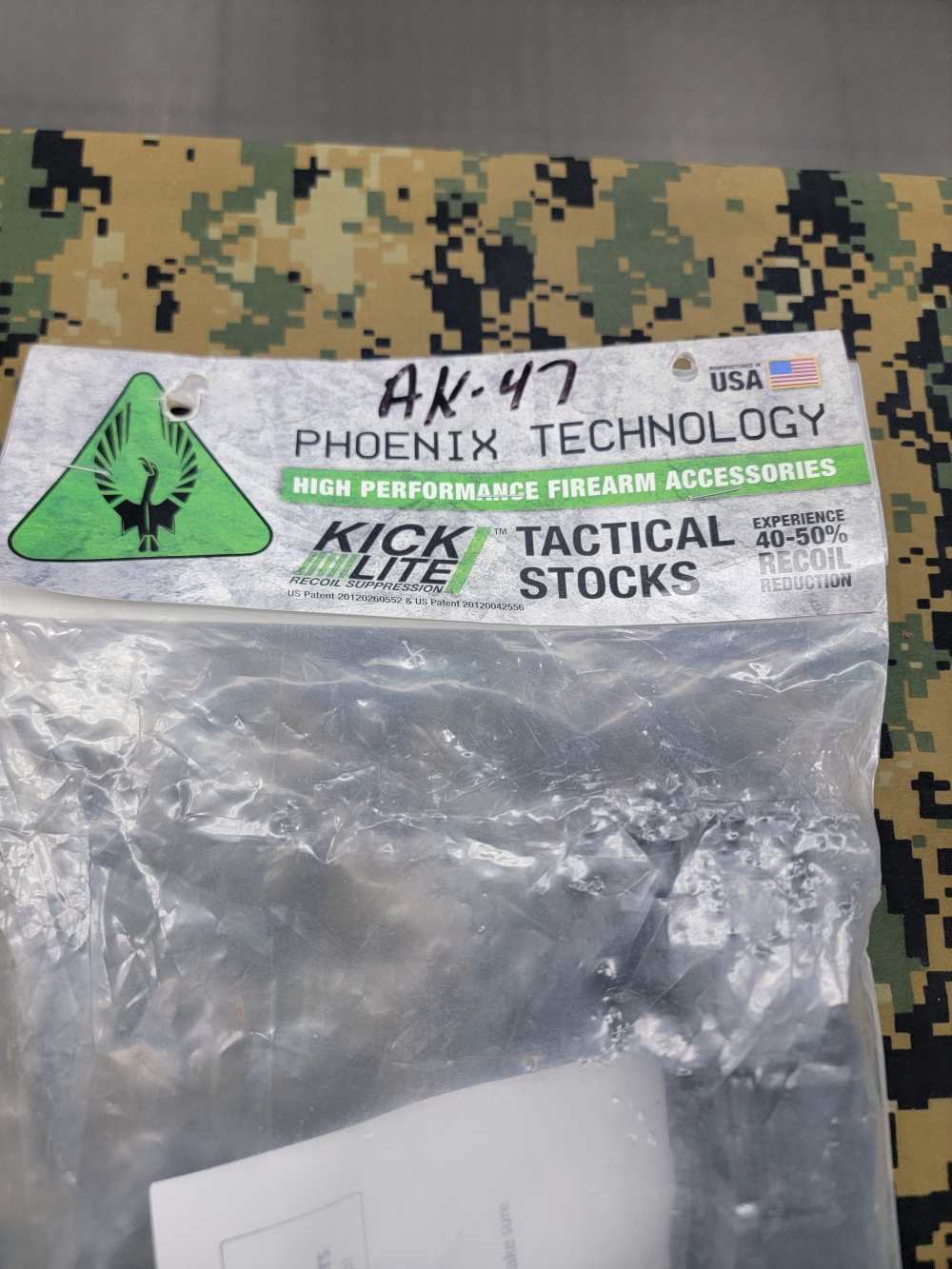 Phoenic tech Ak47 collapsible stock recoil reduced-img-1