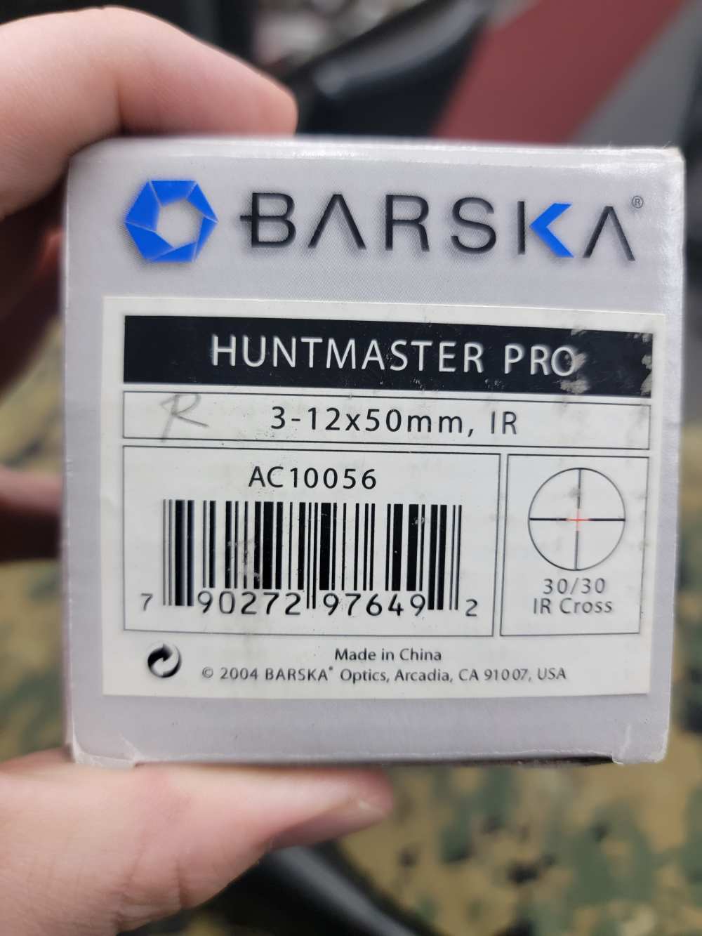Barska 3-12x50 IR red. -img-1
