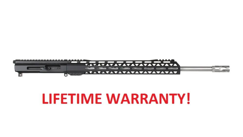 AR-15 .17 HMR 20" Complete Upper Receiver Assembly with BCG Buffer & Spring-img-0
