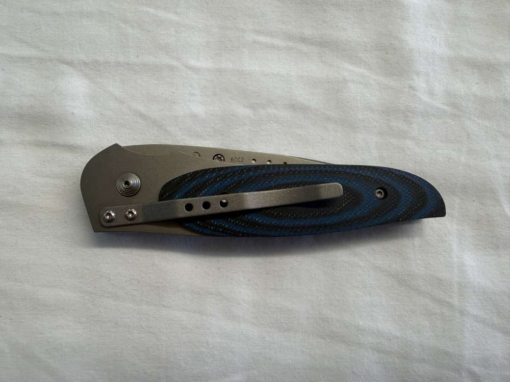 CRKT Viele Wasp 8002 Large Liner Lock Knife Titanium Handle Discont. #157-img-2