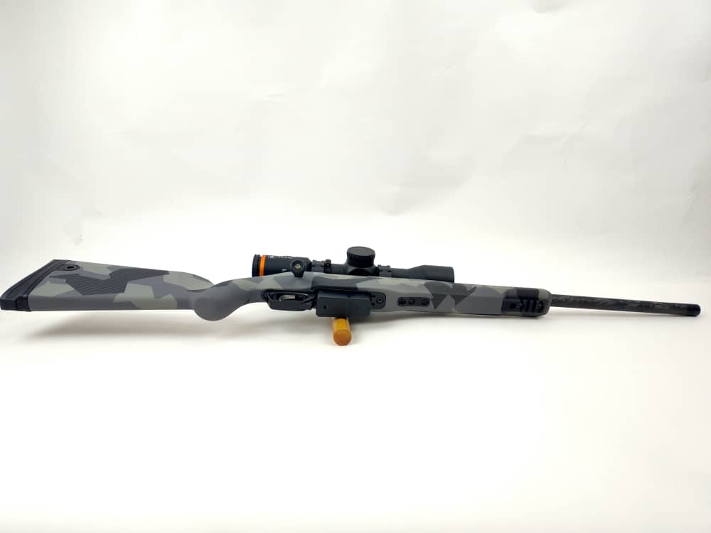Gunwerks ClymR Shattered Gray/Graphite - 22 Creedmoor - Factory New-img-1