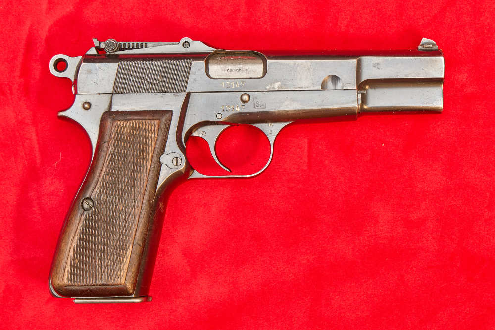 Rare, Desirable FN Hi Power (HP) Finnish Contract with rare Odin Stock -img-3