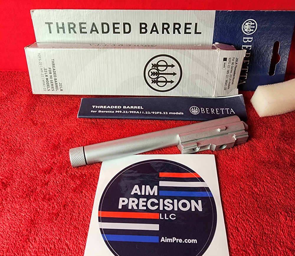 Beretta CHROME CERAKOTE Threaded Barrel for Pistol model M9_22 and M9A1_22 -img-0