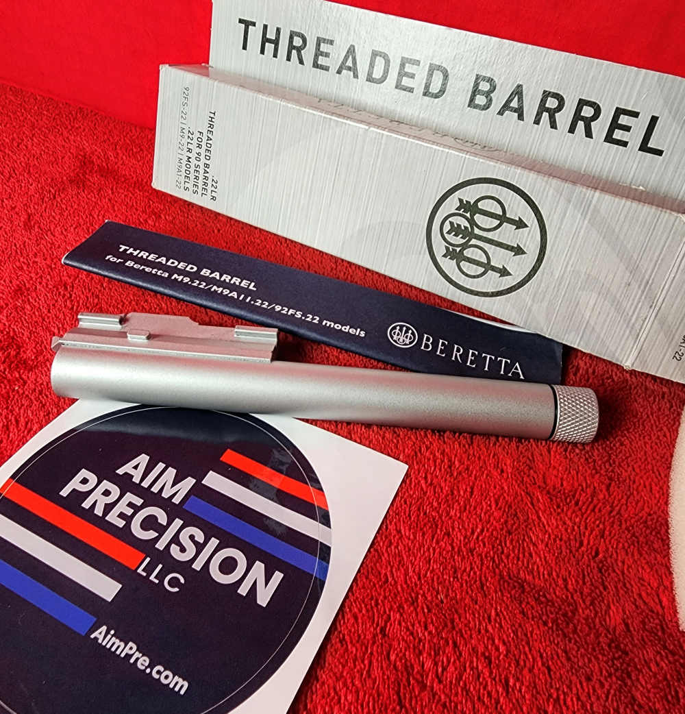 Beretta CHROME CERAKOTE Threaded Barrel for Pistol model M9_22 and M9A1_22 -img-5