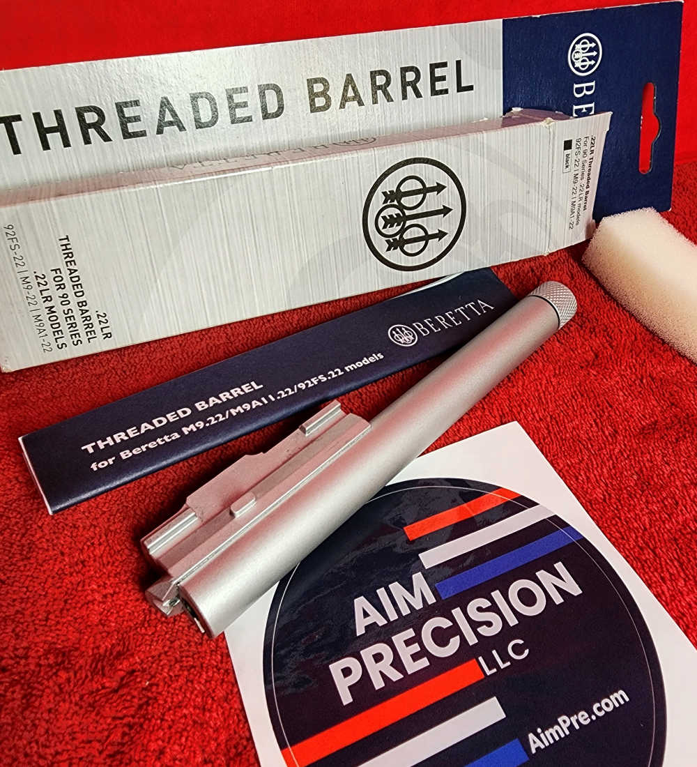 Beretta CHROME CERAKOTE Threaded Barrel for Pistol model M9_22 and M9A1_22 -img-4