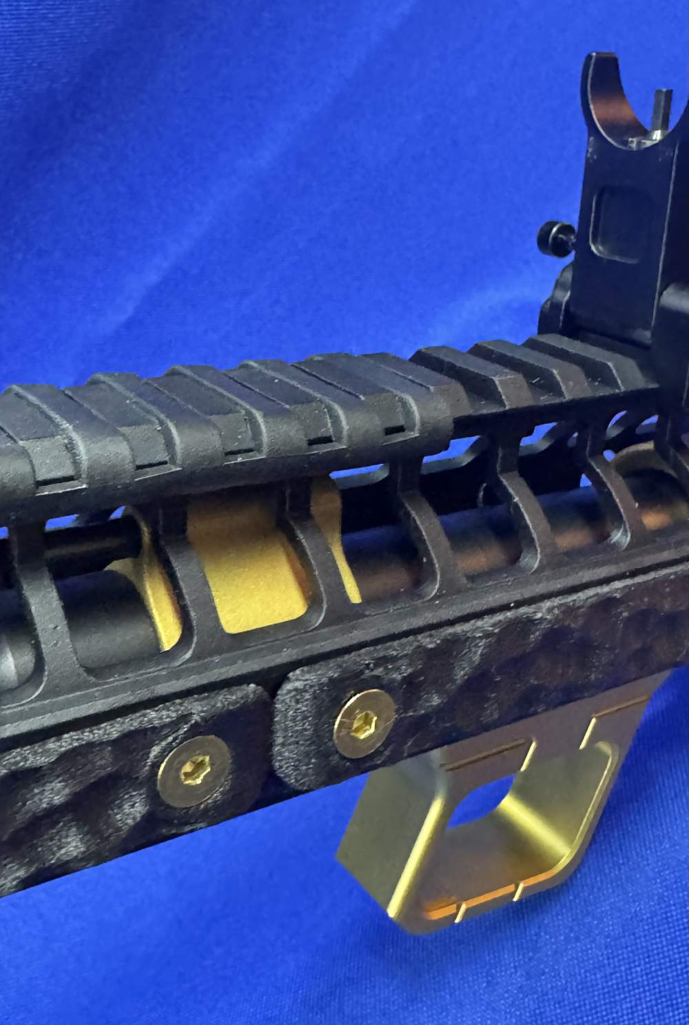 Custom AR-15 Pistol 12.5" 5.56 NATO Black & Gold | Vortex Red Dot Included -img-18
