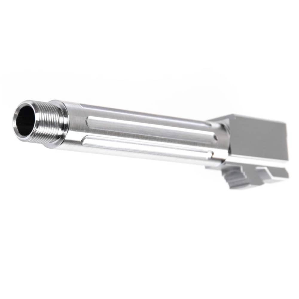Glock 23 32 9mm Conversion THREADED Fluted SS Match Barrel 4.5" NEW-img-1