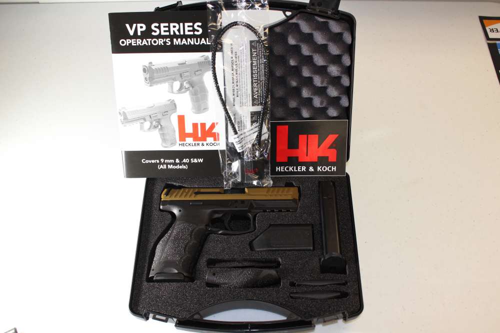 Heckler & Koch Model VP9, FDE slide/black frame edition, New in case-img-11