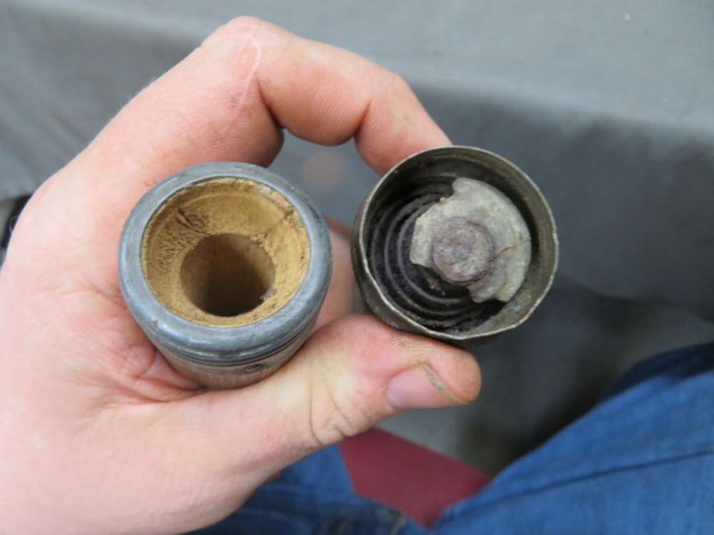 WWI IMPERIAL GERMAN MODEL 1917 STICK GRENADE-ORIGINAL-DATED 1917-img-13