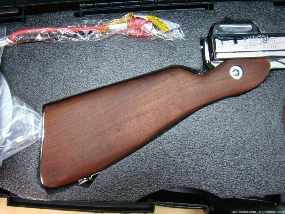 Thompson 1927A1 .45ACP Deluxe Tommy Gun 45 T150DCR 50rd drum 16.5" Chrome !-img-6