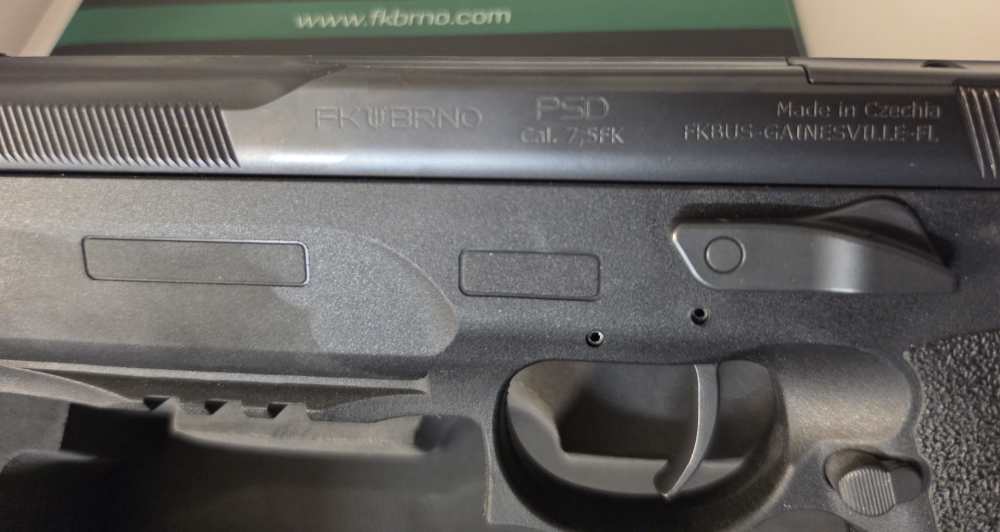 FK BRNO PSD 7.5 FK/9MM OWNED BY 6 TIME UFC WORLD CHAMPION RANDY COUTURE-img-2
