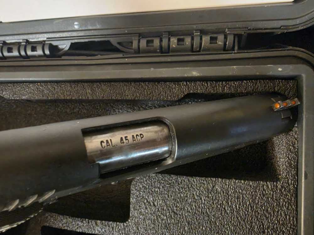 ROCK ISLAND ARMORY M1911A1 MS TACTICAL OWNED BY UFC CHAMPION RANDY COUTURE-img-5