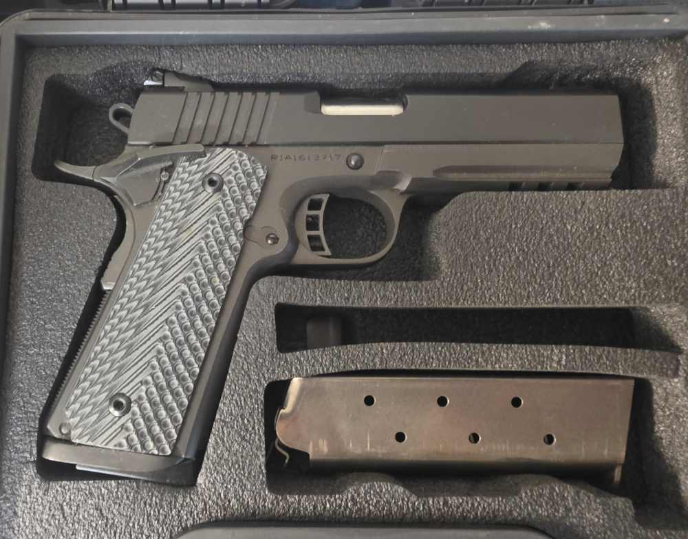 ROCK ISLAND ARMORY M1911A1 MS TACTICAL OWNED BY UFC CHAMPION RANDY COUTURE-img-1