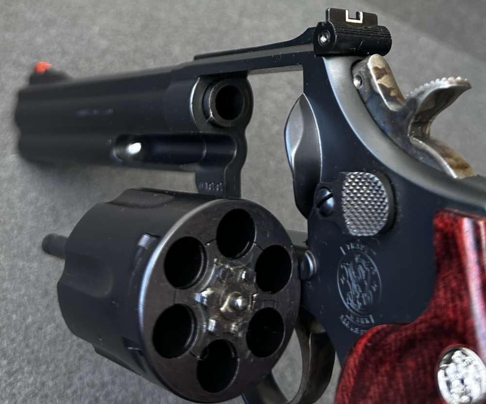 S&W 586-3 .357 Magnum, Matte Satin Black, 6", Pre-Lock, 1989-img-35