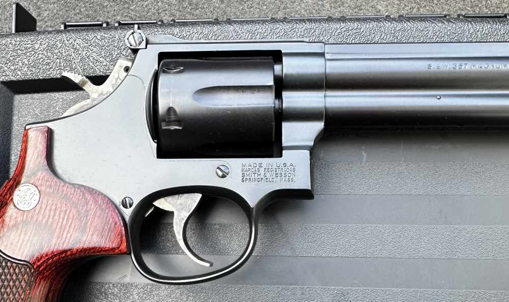 S&W 586-3 .357 Magnum, Matte Satin Black, 6", Pre-Lock, 1989-img-13