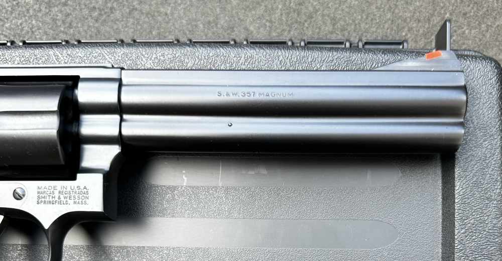 S&W 586-3 .357 Magnum, Matte Satin Black, 6", Pre-Lock, 1989-img-16