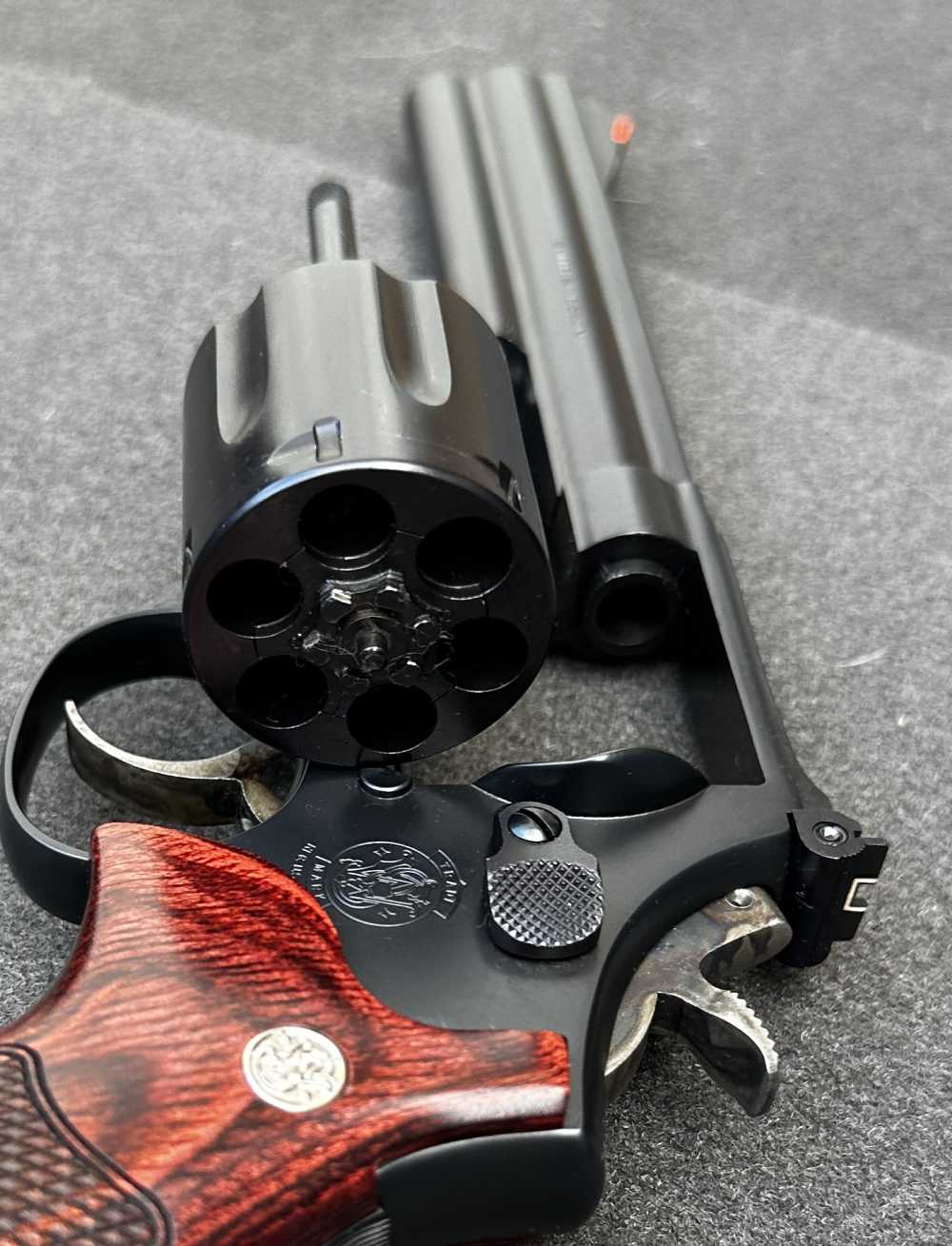 S&W 586-3 .357 Magnum, Matte Satin Black, 6", Pre-Lock, 1989-img-40