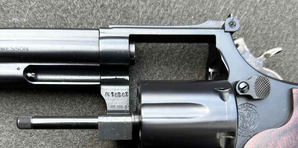 S&W 586-3 .357 Magnum, Matte Satin Black, 6", Pre-Lock, 1989-img-42