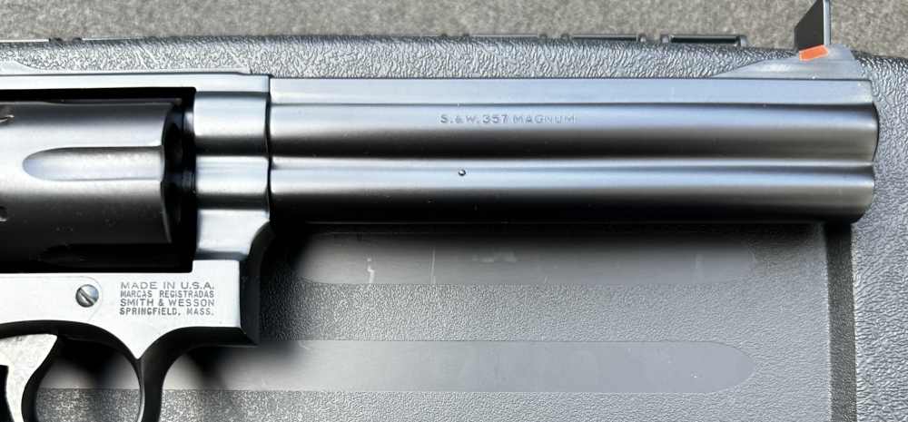 S&W 586-3 .357 Magnum, Matte Satin Black, 6", Pre-Lock, 1989-img-15