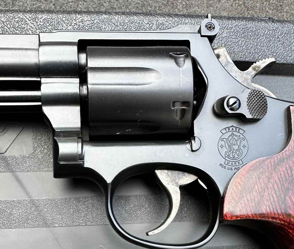 S&W 586-3 .357 Magnum, Matte Satin Black, 6", Pre-Lock, 1989-img-3