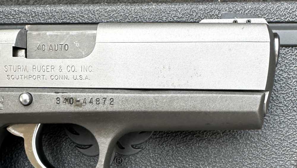 Ruger P94DAO .40 S&W, Double Action Metal-frame Ruger, 1997-img-16