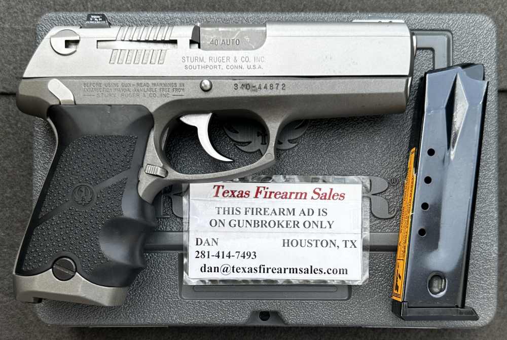 Ruger P94DAO .40 S&W, Double Action Metal-frame Ruger, 1997-img-9