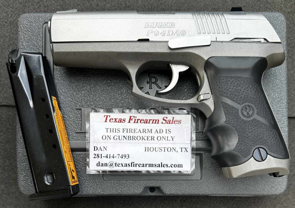 Ruger P94DAO .40 S&W, Double Action Metal-frame Ruger, 1997-img-1