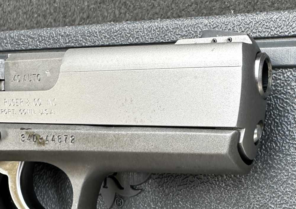 Ruger P94DAO .40 S&W, Double Action Metal-frame Ruger, 1997-img-17