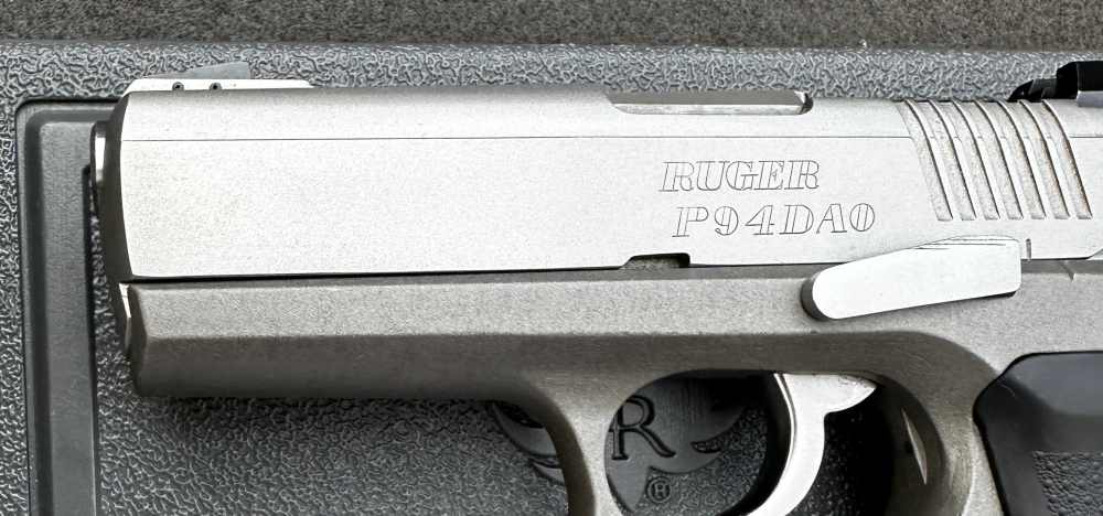 Ruger P94DAO .40 S&W, Double Action Metal-frame Ruger, 1997-img-7