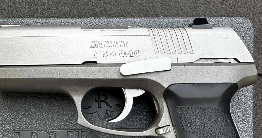 Ruger P94DAO .40 S&W, Double Action Metal-frame Ruger, 1997-img-5