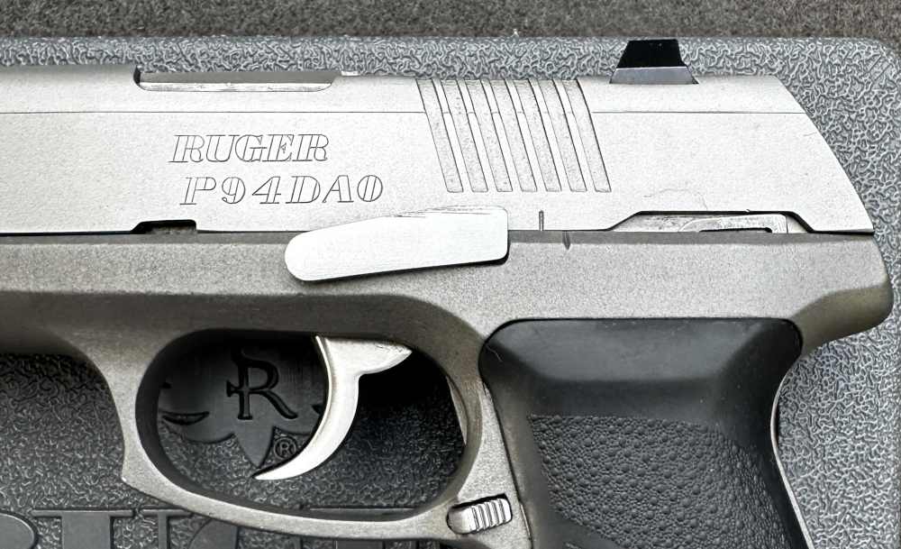 Ruger P94DAO .40 S&W, Double Action Metal-frame Ruger, 1997-img-4