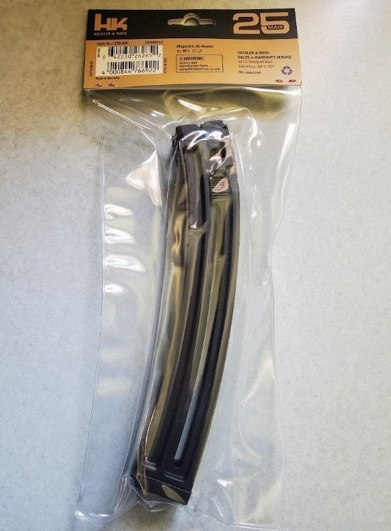 NEW H&K(HK), Walther, Umarex MP5 .22 LR Rimfire 25 Round Magazine-img-3