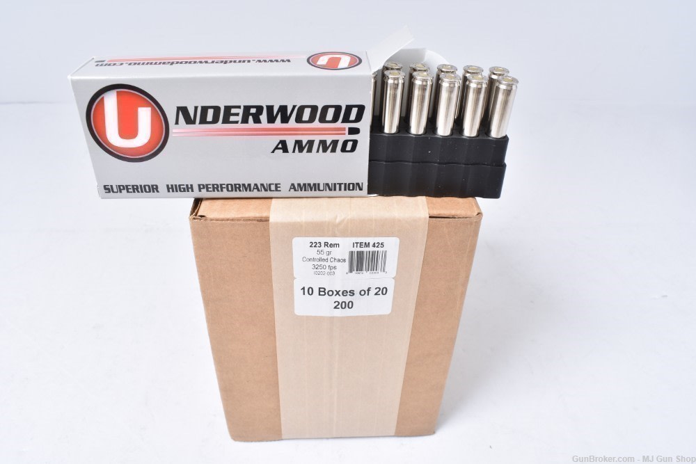 223 Remington 55gr. Controlled Chaos® Solid Monolithic 200 rounds-img-0