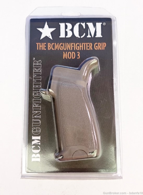 Bravo Company BCM Grip Mod 3 - Flat Dark Earth – In original package-img-1