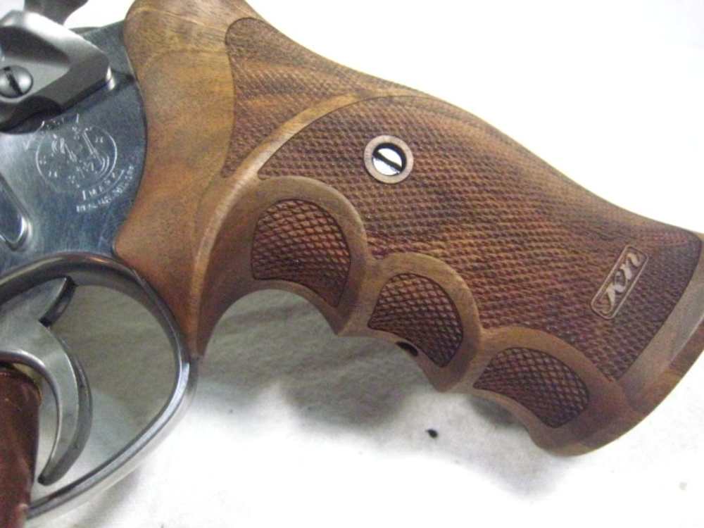 Nill Grips S&W K L Round Butt PART OPEN BACK Conversion Square Butt-img-1