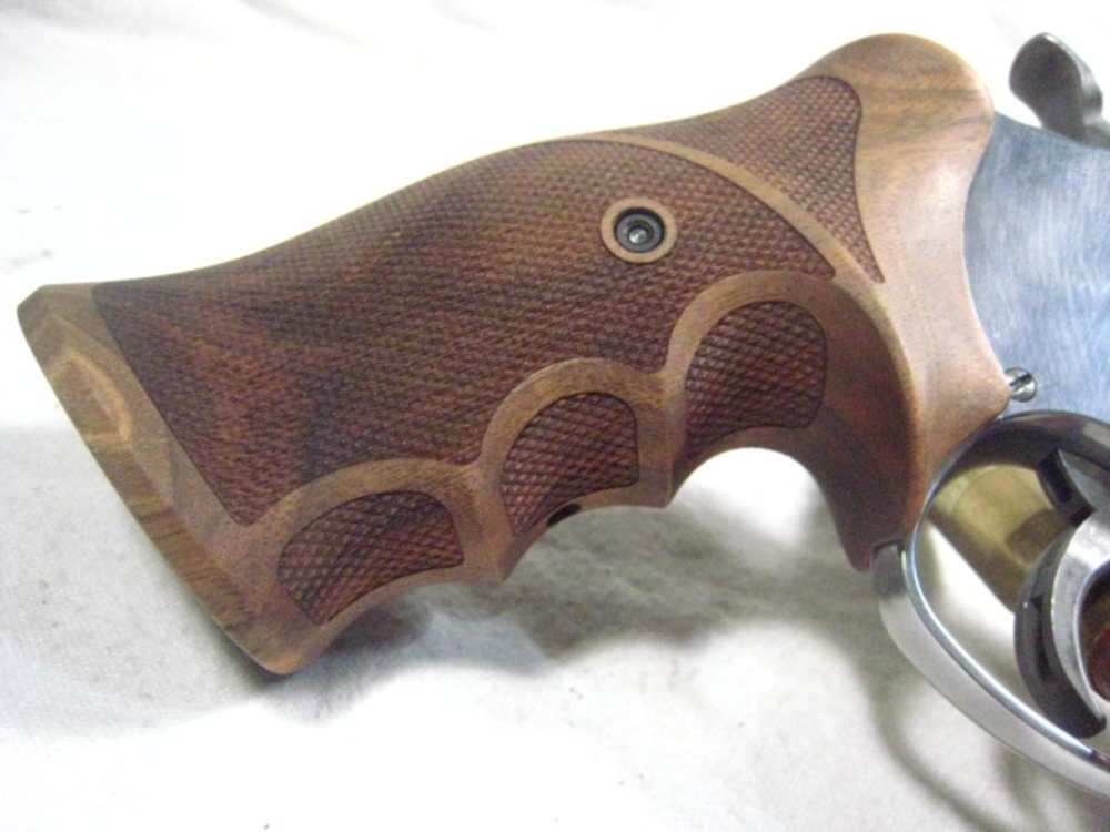 Nill Grips S&W K L Round Butt PART OPEN BACK Conversion Square Butt-img-5