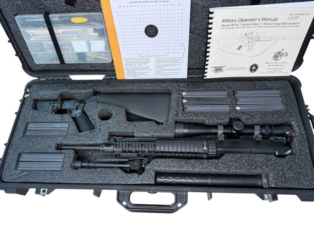 Knight’s Armament MK11 Mod 0 Deployment Kit – Complete w/ Suppressor – -img-1