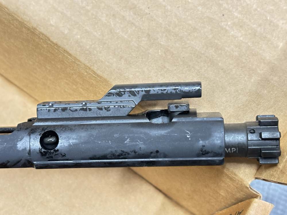 Stag-15 Phosphate and chrome lined left hand BCG new in box hens tooth-img-1