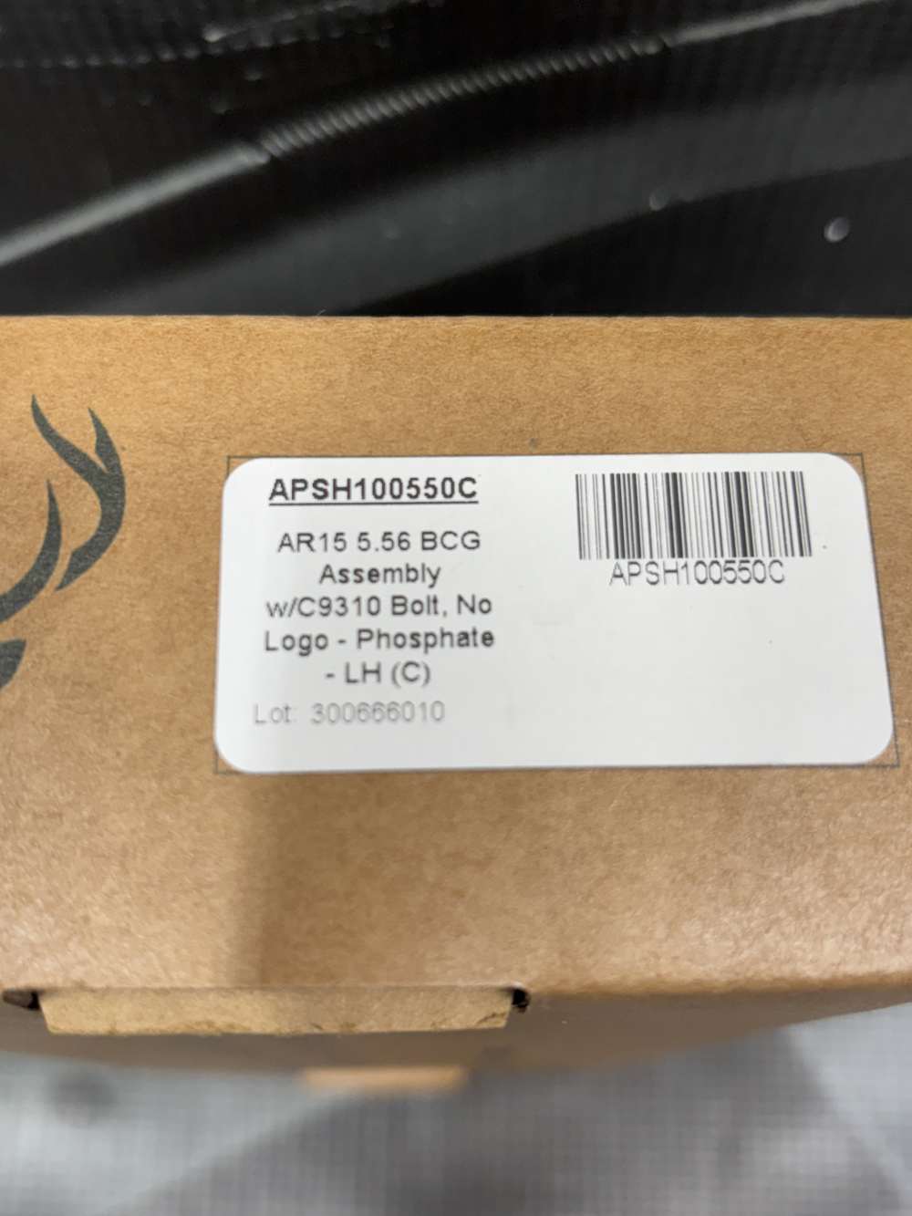 Stag-15 Phosphate and chrome lined left hand BCG new in box hens tooth-img-5